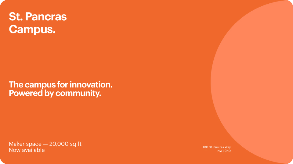 maker space brochure cover